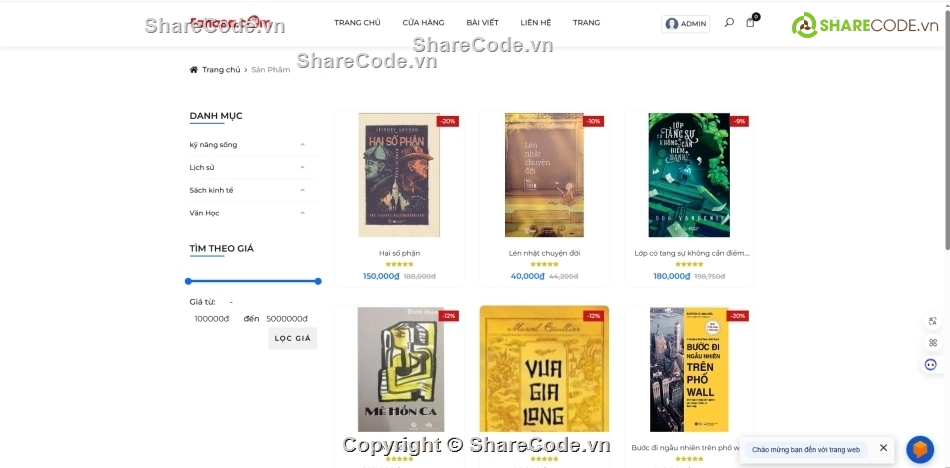 bán sách,website bán hàng,book,MVC PHP bán sách online,PHP bán sách online,bán